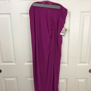 Brand New Plus Size Ruffle Maxi Skirt